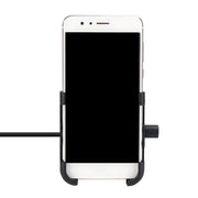 Portable Motorcycle Aluminium Alloy USB Charger Mobile Phone Holder, Handlebars Version