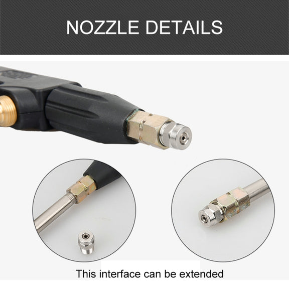 High Temperature High Pressure Large Hole Nozzle Water Gun for Steam Car Washer, Spray Nozzle Sector: 2.0