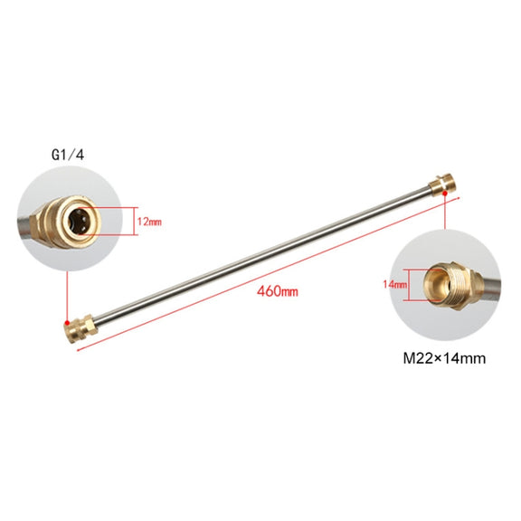 High Pressure Car Wash Gun Water Spray Jet Lance with 5 Nozzles