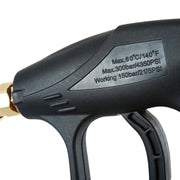 High Pressure Car Wash Foam Gun Soap Foamer Generator Water Sprayer Gun, Outer Wire: 22 x 1.5, Inner Hole: 15