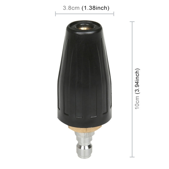 Adjustable High Pressure Washer Nozzle Tips Jet Nozzle Washer Accessories for Truck, 025(2.5GPM) / 3600PSI