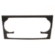 Carbon Fibre Car Air Conditioning Switch Panel Decorative Sticker for Audi Q3 2013-2018