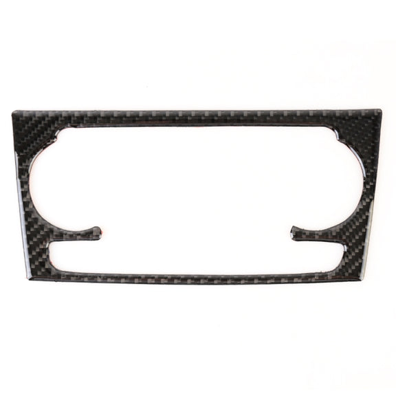 Carbon Fibre Car Air Conditioning Switch Panel Decorative Sticker for Audi Q3 2013-2018