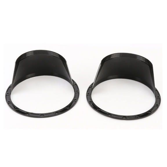 2 PCS 6.5 inch Car Auto Loudspeaker Plastic Water-resistant Cover with Protective Cushion Pad, Inner Diameter: 14.5cm