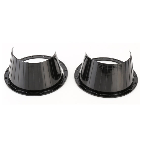 2 PCS 6.5 inch Car Auto Loudspeaker Plastic Water-resistant Cover with Protective Cushion Pad, Inner Diameter: 14.5cm