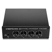 LINEPAUDIO A966 Pro Eight-channel Headphone Amplifier  Headphone Distributer Signal Amplifier(Black)