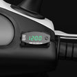 Motorcycle Multi-functional 2 in 1 Digital Display Voltmeter + Electronic Clock, 6-30V IP67 (Green Light) - free shipping - PMC TechLife - Order now!