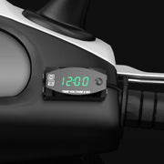 Motorcycle Multi-functional 2 in 1 Digital Display Voltmeter + Electronic Clock, 6-30V IP67 (Green Light)
