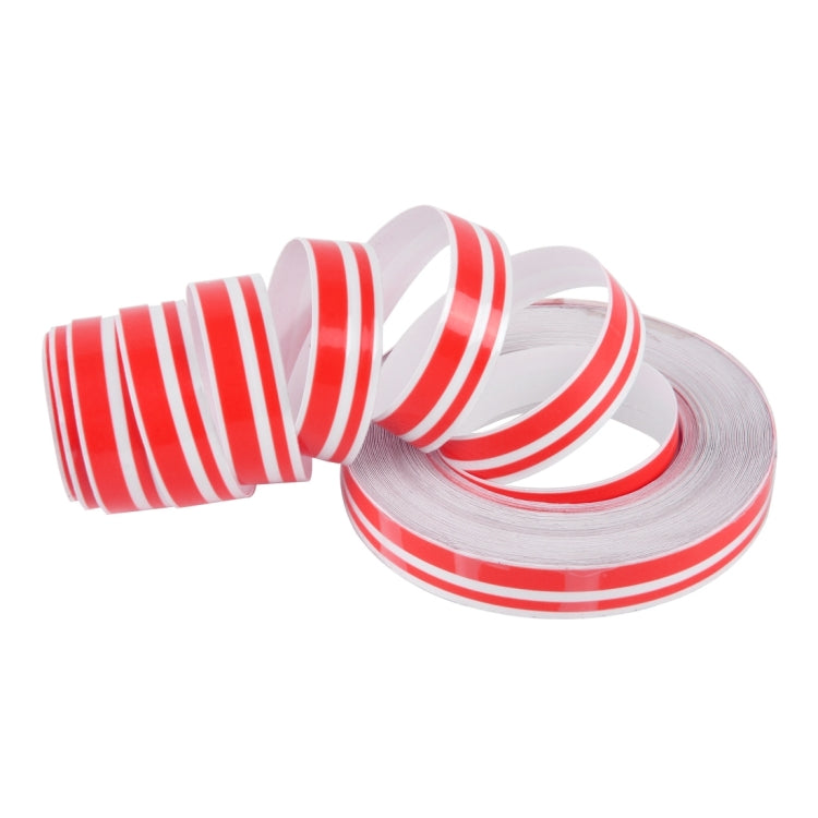 12mm �� 9.8m Car Self Adhesive Decorative Stripe Tape Line(Red)
