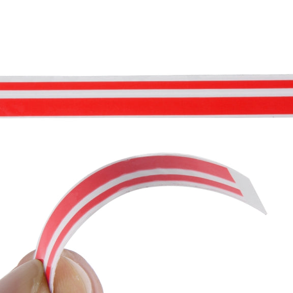 12mm �� 9.8m Car Self Adhesive Decorative Stripe Tape Line(Red)