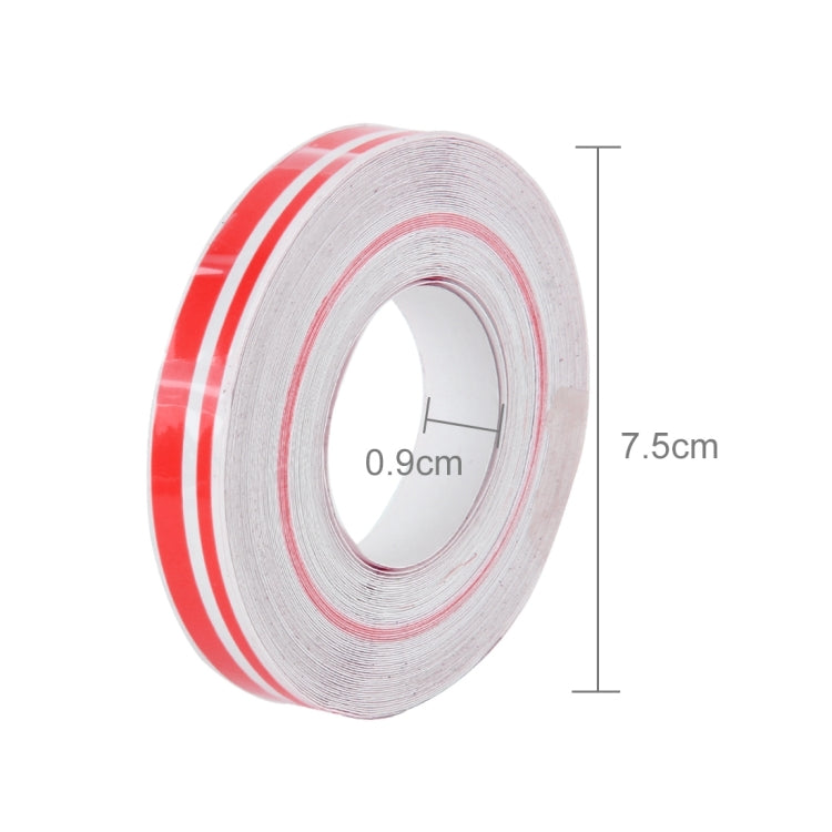 12mm �� 9.8m Car Self Adhesive Decorative Stripe Tape Line(Red)