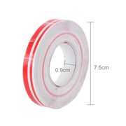 12mm �� 9.8m Car Self Adhesive Decorative Stripe Tape Line(Red)
