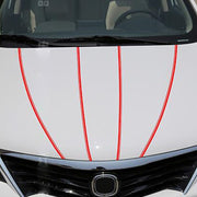 12mm �� 9.8m Car Self Adhesive Decorative Stripe Tape Line(Red)