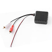 Universal Car Wireless Bluetooth Module 2RCA Lotus Male AUX Audio Adapter Cable