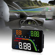 T100 OBD2 4 inch Vehicle-mounted Head Up Display Security System, Support Car Speed / Engine Revolving Speed Display / Instantaneous Fuel Consumption / Detection and Elimination Fault Code - free shipping - PMC TechLife - Order now!