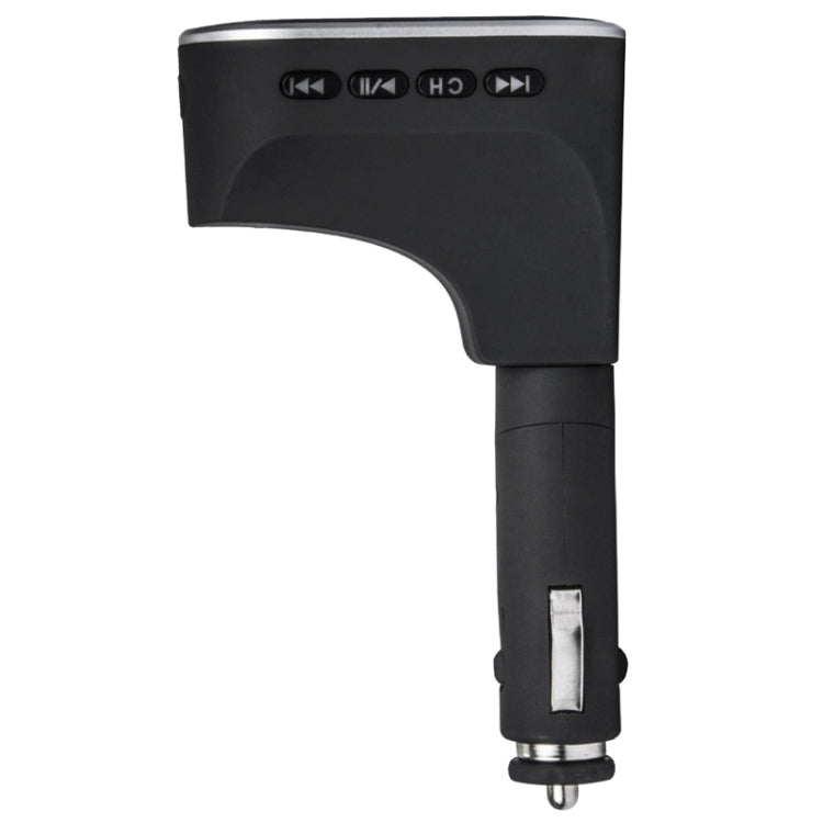 630C Chicken Leg Shape Car Stereo Radio MP3 Audio Player, Bluetooth Hands-free Car Kit FM Transmitter