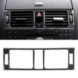 Car Dashboard Air Conditioning Frame Carbon Fiber Decorative Sticker for Mercedes-Benz W204 - Car Interior Mouldings by PMC TechLife | Online Shopping South Africa | PMC TechLife