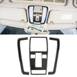 3 PCS Car Front Dome Light Panel Carbon Fiber Decorative Sticker for Mercedes-Benz W204 - Car Interior Mouldings by PMC TechLife | Online Shopping South Africa | PMC TechLife | Buy Now Pay Later Mobicred