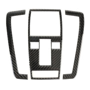 3 PCS Car Front Dome Light Panel Carbon Fiber Decorative Sticker for Mercedes-Benz W204
