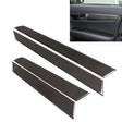 4 PCS Car Door Panel Carbon Fiber Decorative Sticker for Mercedes-Benz W204 - Car Interior Mouldings by PMC TechLife | Online Shopping South Africa | PMC TechLife | Buy Now Pay Later Mobicred