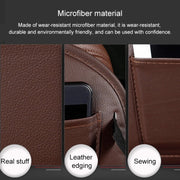 Multifunction Car Seat Pockets Folding Storage Bag (Wine Red)