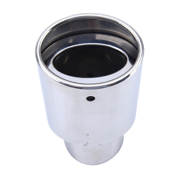 6046 Car Automobile Exhaust Pipe Muffler Modification Stainless Steel Tail Pipes (Inner Diameter 61mm)