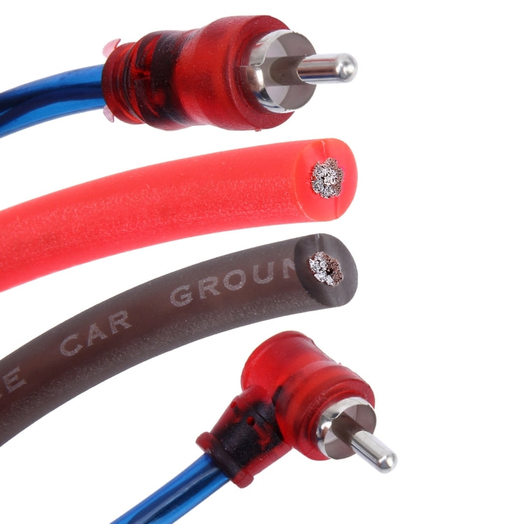 1200W 6GA Car Copper Clad Aluminum Power Subwoofer Amplifier Audio Wire Cable Kit with 60Amp Fuse Holder