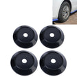 4 PCS Plastic Car Styling Accessories Car Emblem Badge Sticker Wheel Hub Caps Centre Cover - Wheels Tires & Parts by PMC TechLife | Online Shopping South Africa | PMC TechLife | Buy Now Pay Later Mobicred
