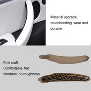 Car Interior Left Handle Inner Door Armrest Panel Pull 51416969401 for BMW X5 / X6, Left Drive(Grey)