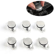 6 PCS 33mm Swirl Flap Flaps Delete Removal Blanks Plugs for BMW  M57 (6-cylinder)(Silver) - Engine Fittings by PMC TechLife | Online Shopping South Africa | PMC TechLife | Buy Now Pay Later Mobicred
