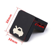 Car Engine Hood Release Latch Handle Control Switch for Honda Civic 1996-2005 (Red)