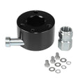 Universal Aluminum Car Steering Wheel Quick Release Disconnect Hub 3/4 inch Shaft Size(Black) - free shipping - PMC TechLife - Order now!