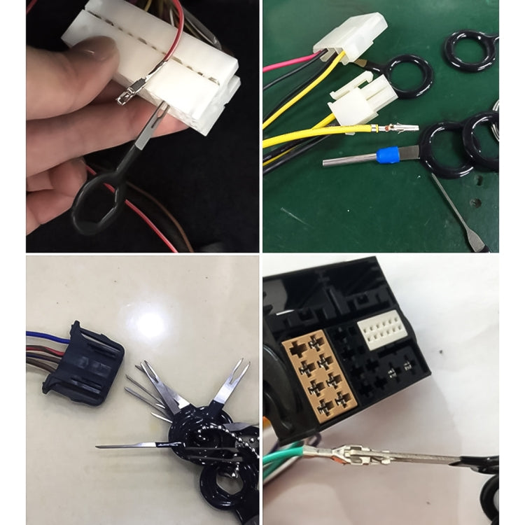 3 PCS Auto Car Plug Circuit Board Wire Harness Terminal Extraction Pick Connector Crimp Pin Back Needle Remove Tool