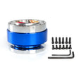 Universal 60mm Car Steering Wheel Quick Release HUB Racing Adapter Snap Off Boss Kit(Blue) - Other Tools by PMC TechLife | Online Shopping South Africa | PMC TechLife | Buy Now Pay Later Mobicred