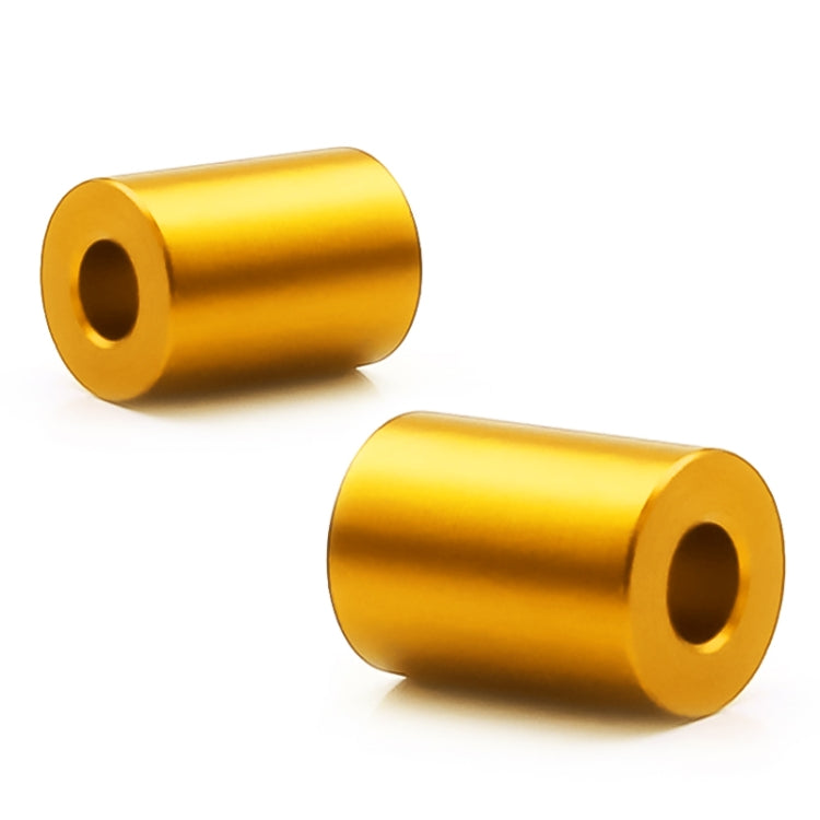 4 PCS Car Modified Isolation Column Engine Cover Blocked Up Screw Engine Turbine Ventilation Gasket Screw Washer (Gold)