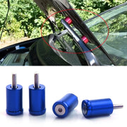 4 PCS Car Modified Isolation Column Engine Cover Blocked Up Screw Engine Turbine Ventilation Gasket Screw Washer (Blue)