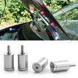 4 PCS Car Modified Isolation Column Engine Cover Blocked Up Screw Engine Turbine Ventilation Gasket Screw Washer (Silver) - Nuts & Bolts by PMC TechLife | Online Shopping South Africa | PMC TechLife | Buy Now Pay Later Mobicred