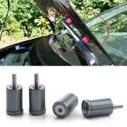 4 PCS Car Modified Isolation Column Engine Cover Blocked Up Screw Engine Turbine Ventilation Gasket Screw Washer (Silver Grey)