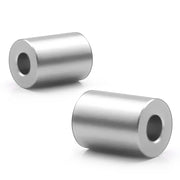 4 PCS Car Modified Isolation Column Engine Cover Blocked Up Screw Engine Turbine Ventilation Gasket Screw Washer (Silver)