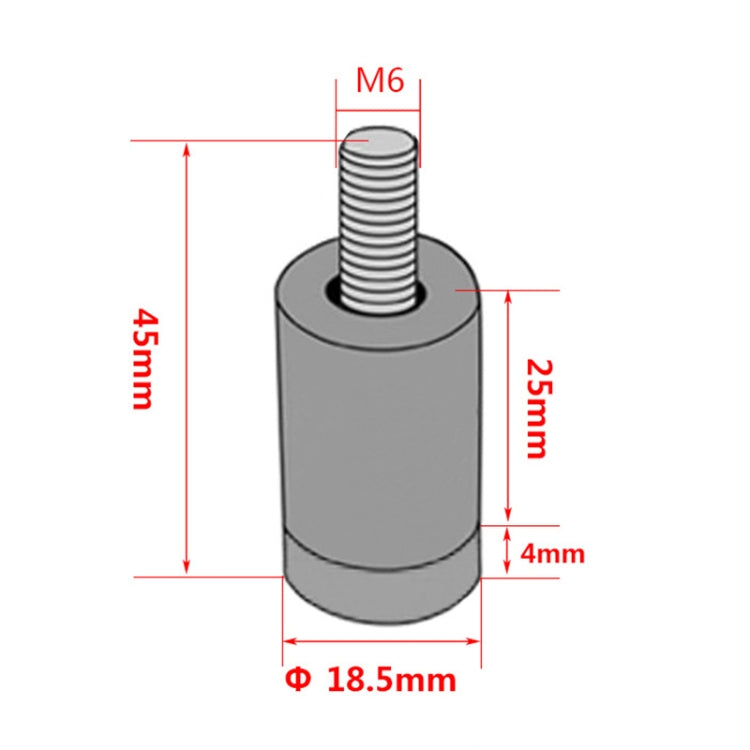 4 PCS Car Modified Isolation Column Engine Cover Blocked Up Screw Engine Turbine Ventilation Gasket Screw Washer (Silver)