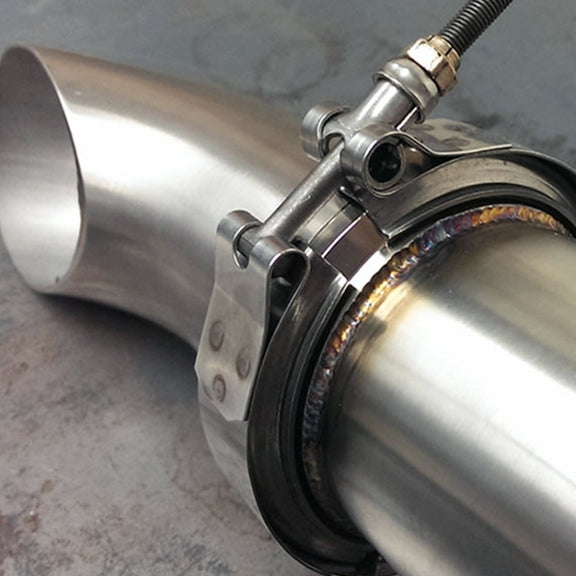 4 inch Car Turbo Exhaust Downpipe V-Band Clamp Stainless Steel 304 Flange Clamp