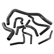 9 PCS Auto Silicone Radiator Hose Kit for Honda Civic D15 D16 EG EK 1992-2000(Black)
