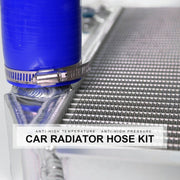 9 PCS Auto Silicone Radiator Hose Kit for Honda Civic D15 D16 EG EK 1992-2000(Black)