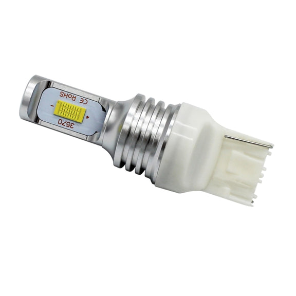 2 PCS T20/7440 72W 1000LM 6000-6500K Bright White Light Car Turn Backup LED Bulbs Reversing Lights, DC 12-24V