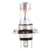 2 PCS H4 350 LM 6000K 30W White Light 6 LED Car Fog Light Bulb, DC 12V