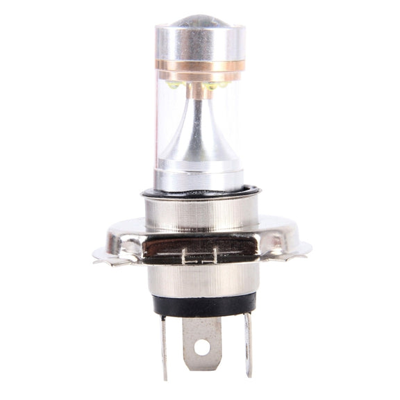 2 PCS H4 350 LM 6000K 30W White Light 6 LED Car Fog Light Bulb, DC 12V