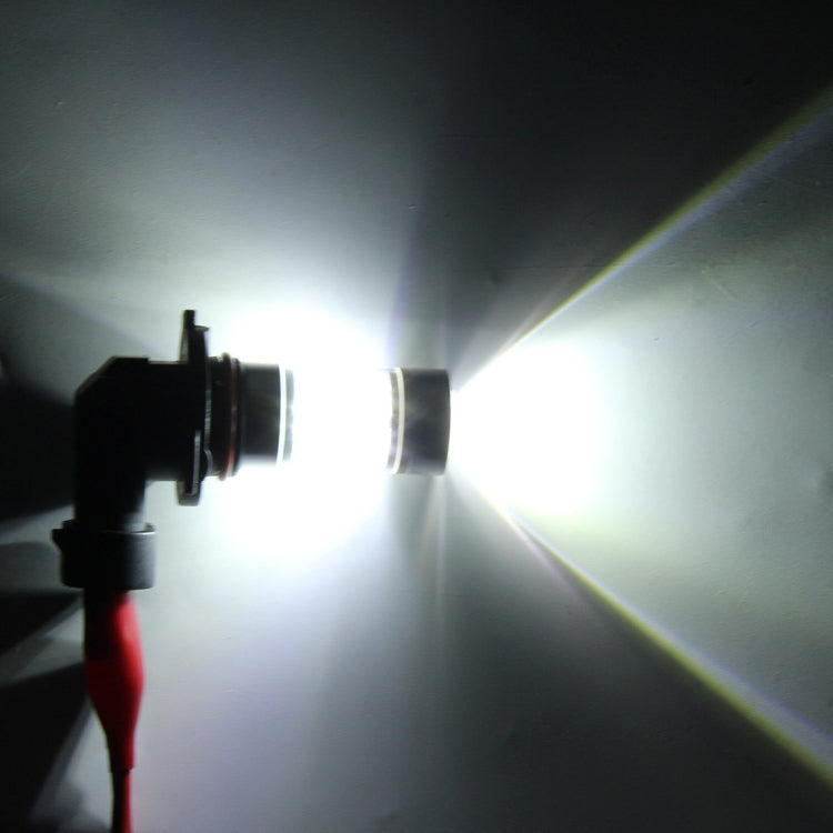 2 PCS H8/H11 30W 350 LM 6000K  White Light 6 LED Car Fog Light Bulb, DC 12V