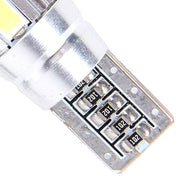 2PCS T10 3W White Light 6 SMD 5630 LED Error-Free Canbus Car Clearance Lights Lamp, DC 12V