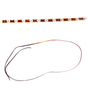 5 PCS 45 LED 3528 SMD Water-resistant Flexible Car Strip Light for Car Decoration, DC 12V, Length: 90cm(Pink Light)