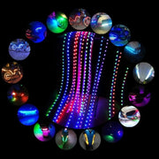 5 PCS 45 LED 3528 SMD Water-resistant Flexible Car Strip Light for Car Decoration, DC 12V, Length: 90cm(Pink Light)